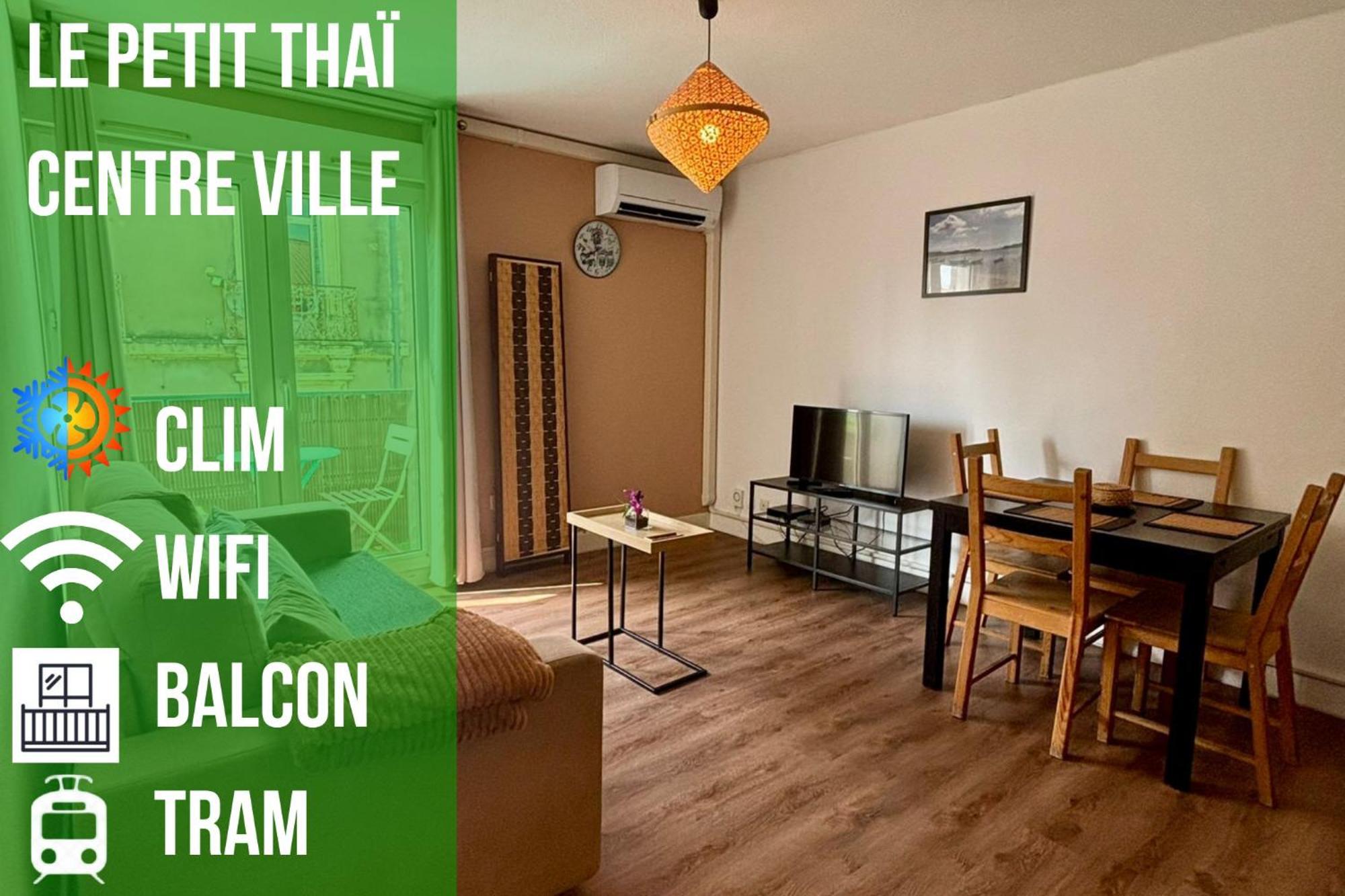 Le Petit Thai 2 Pieces Zen Centre Appartamento